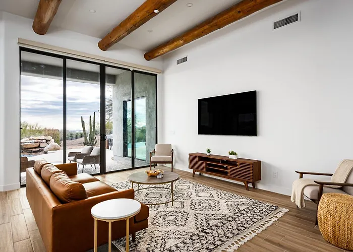 Mountain Views Swimming A Private Escape At Sonoran Serenity Scottsdale
