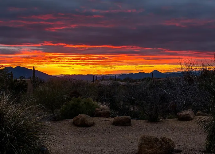 Ferienhaus Mountain Views Swimming A Private Escape At Sonoran Serenity Scottsdale