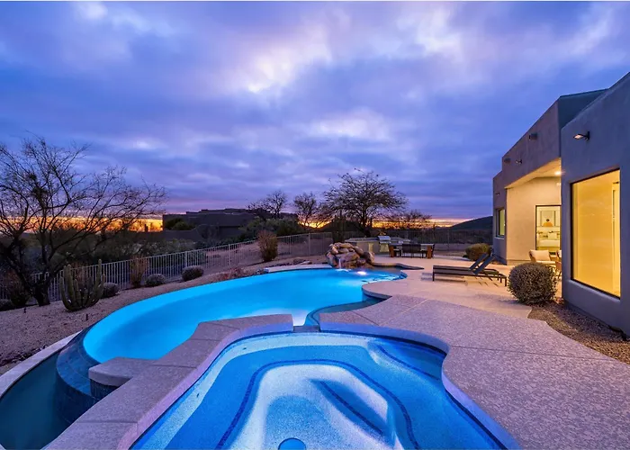 Ferienhaus Mountain Views Swimming A Private Escape At Sonoran Serenity
